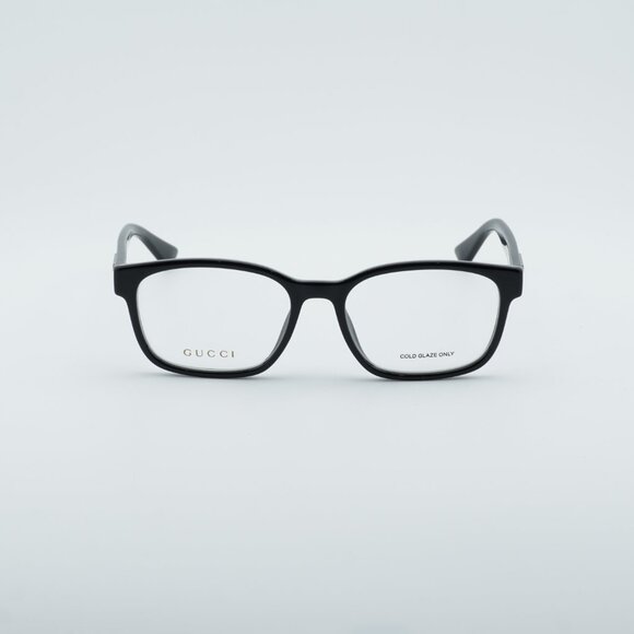 Gucci GG0749O 004 Eyeglasses Black 55mm Rectangle Frame - Picture 4 of 12